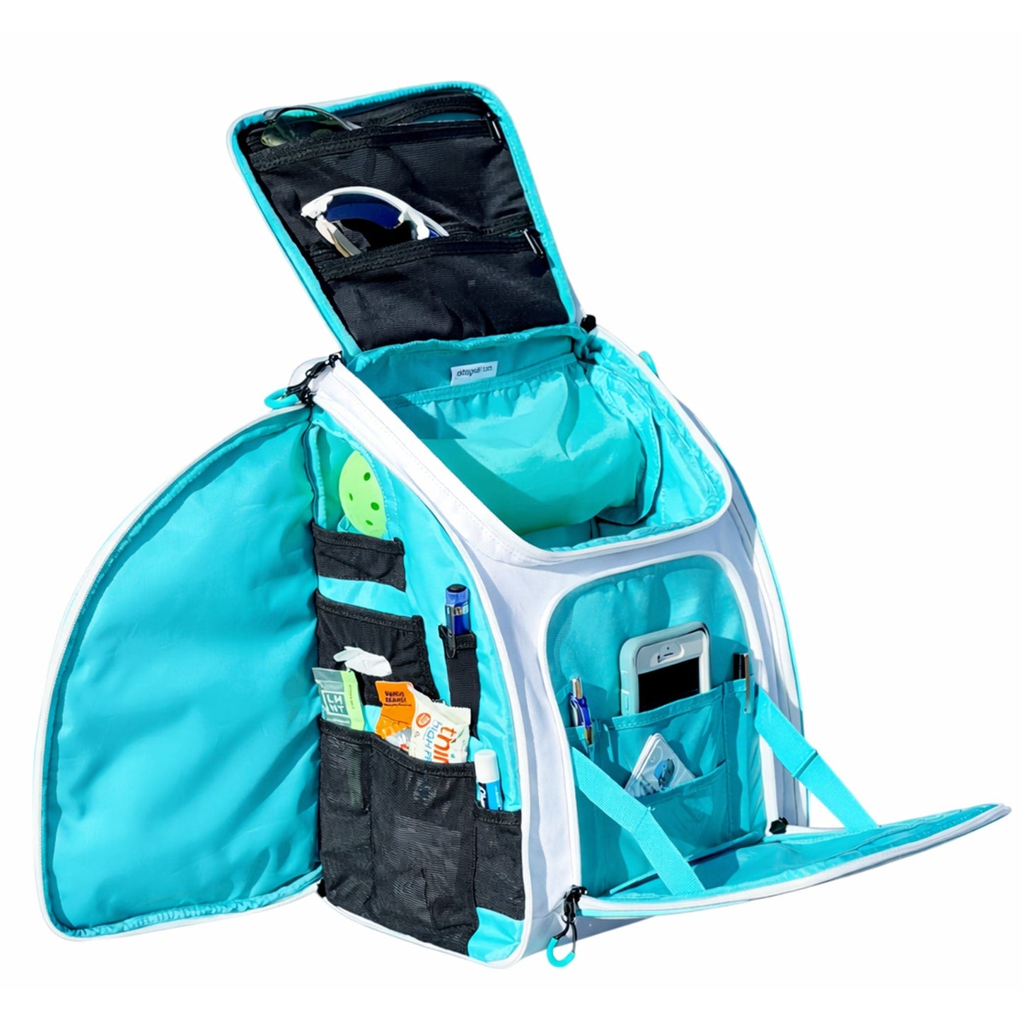 Oktō Rec Lite Paddle Sports Backpack | White & Teal