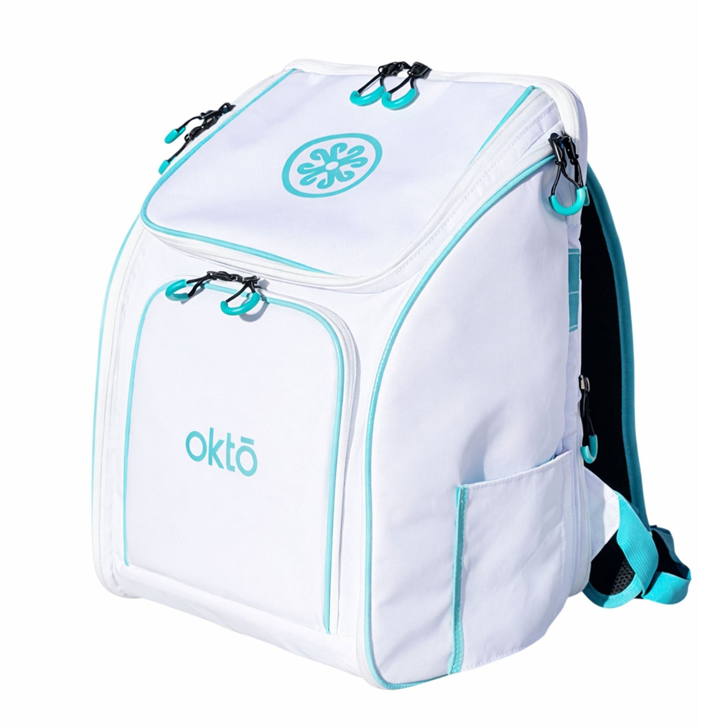 Oktō Rec Lite Paddle Sports Backpack | White & Teal
