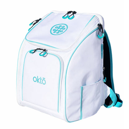 Oktō Rec Lite Paddle Sports Backpack | White & Teal