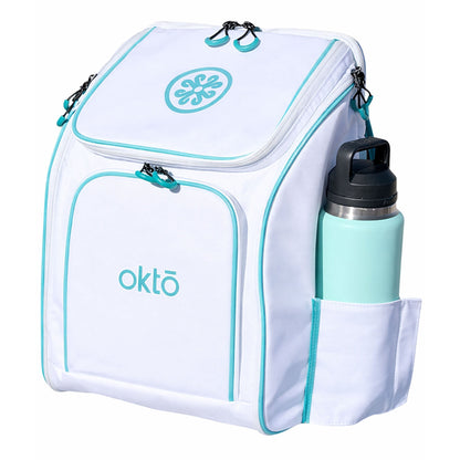 Oktō Rec Lite Paddle Sports Backpack | White & Teal