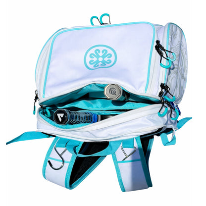 Oktō Rec Lite Paddle Sports Backpack | White & Teal