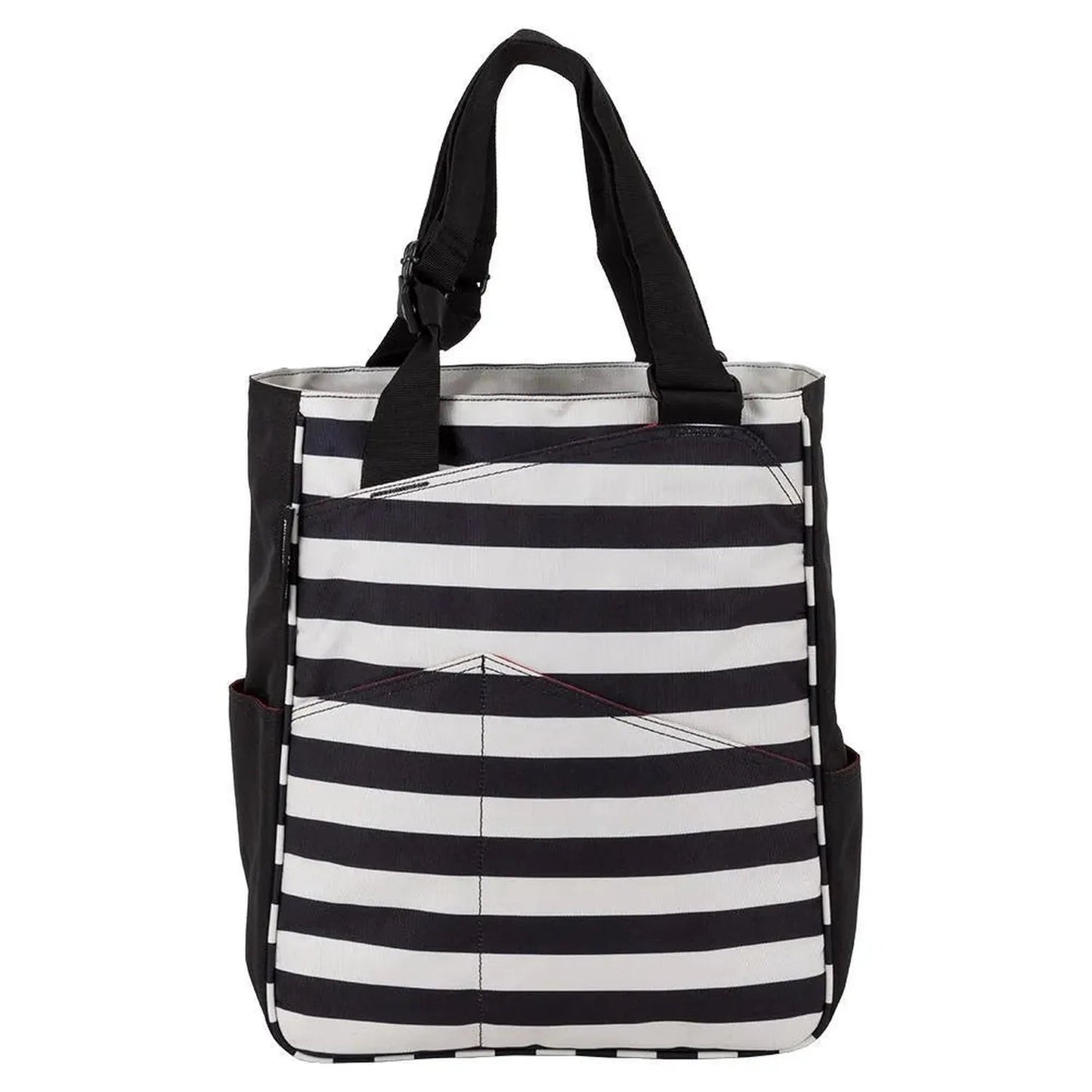 Original Tennis Tote Stripes Black and CoconutTienda Tennis