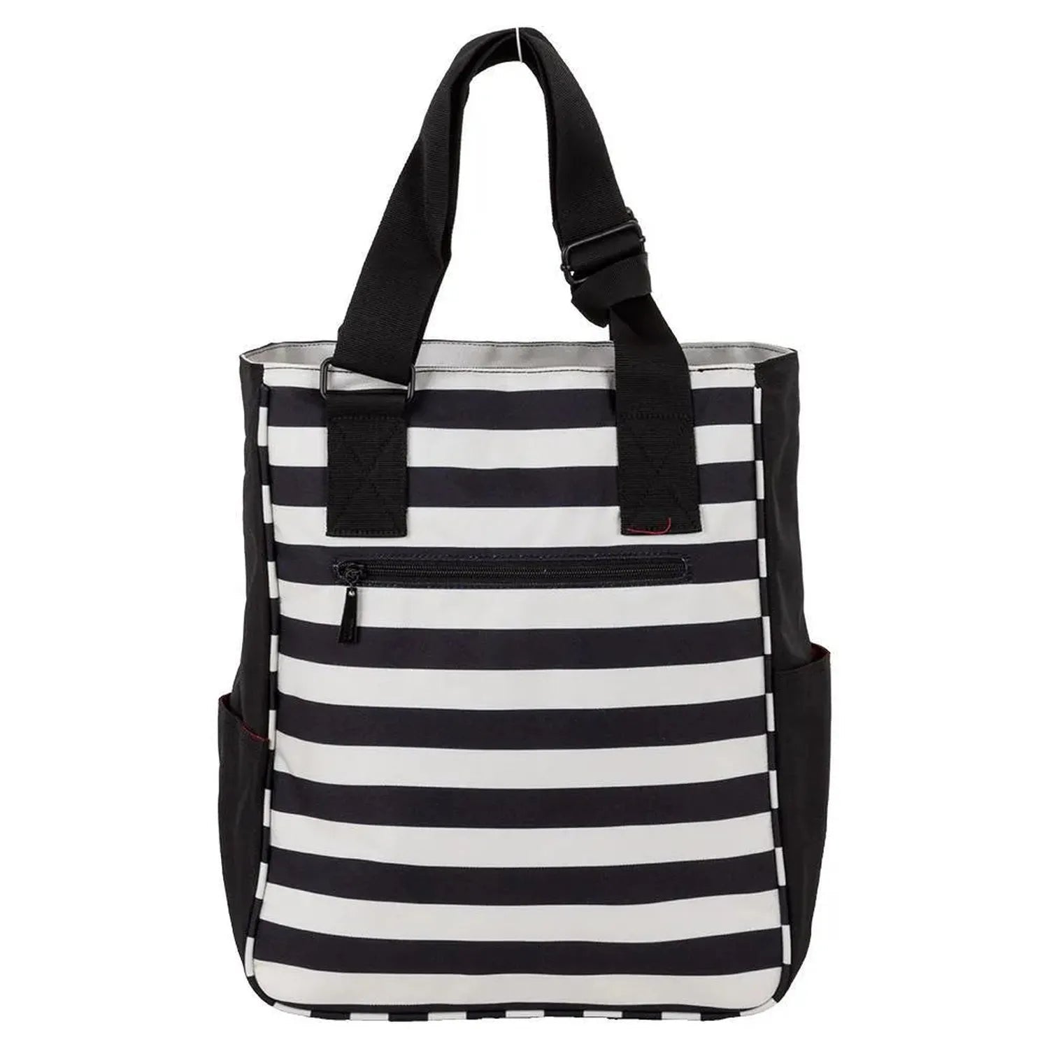 Original Tennis Tote Stripes Black and CoconutTienda Tennis