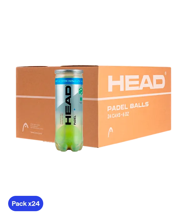 Box Balls  HEAD Padel Pro+ (pack x 24)