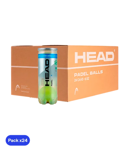 Box Balls  HEAD Padel Pro+ (pack x 24)