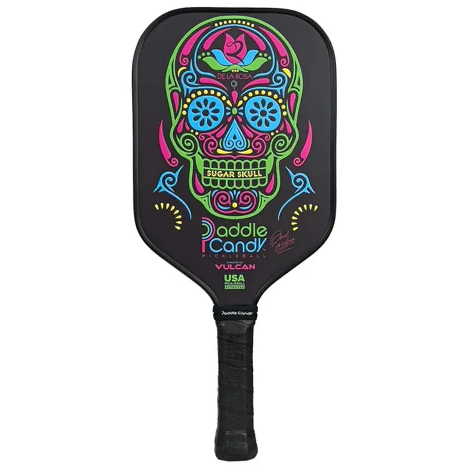 Paddle Candy Sugar Skull DLR Edition Pickleball Paddle BlackTienda Tennis