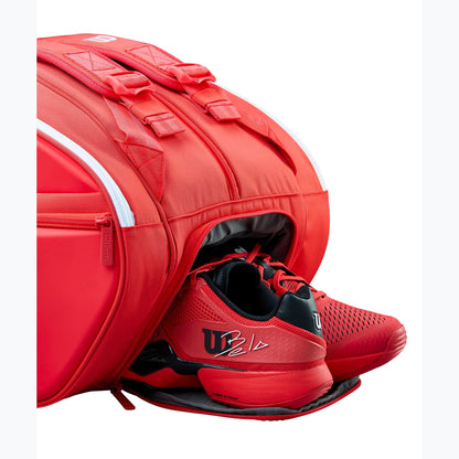 Wilson Super Tour Padel Bag 2026 | Red