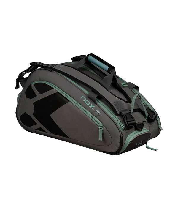 Padel Bag  NOX AT10 Team Gris/Verde