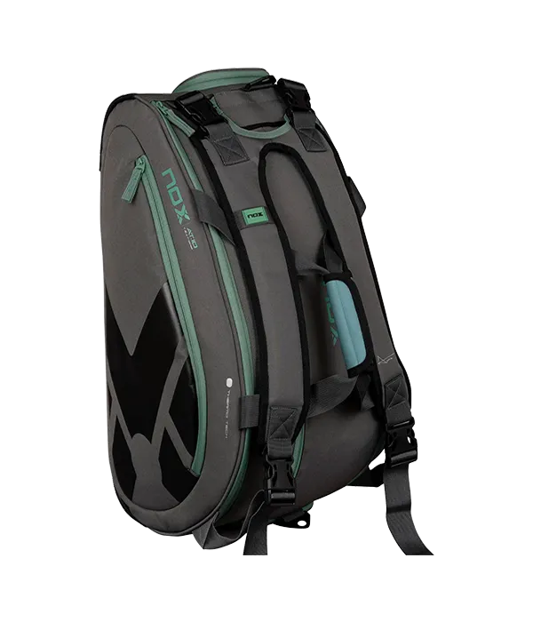 Padel Bag  NOX AT10 Team Gris/Verde