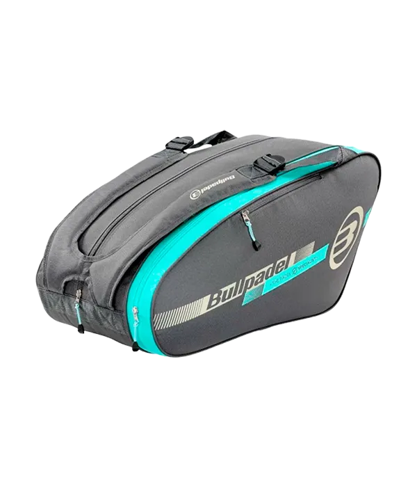Padel Bag  Bullpadel Tour Gris Oscuro/Turquesa 2025