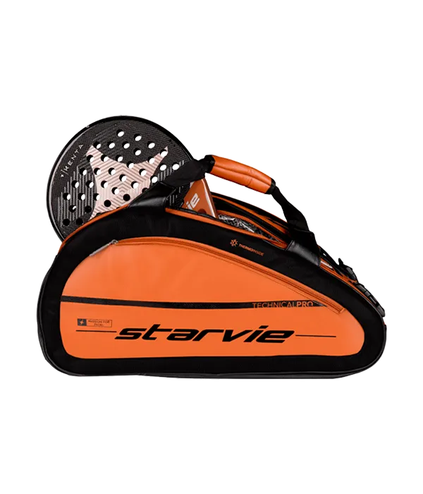 Padel Bag  Starvie Luxury Kenta Negro/Marrón 2025