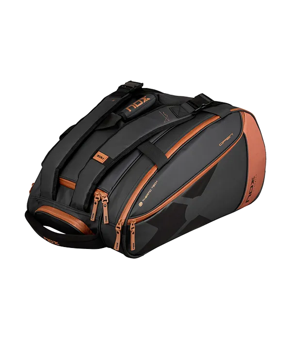 Padel Bag  NOX Luxury Open Series Negro/Marrón