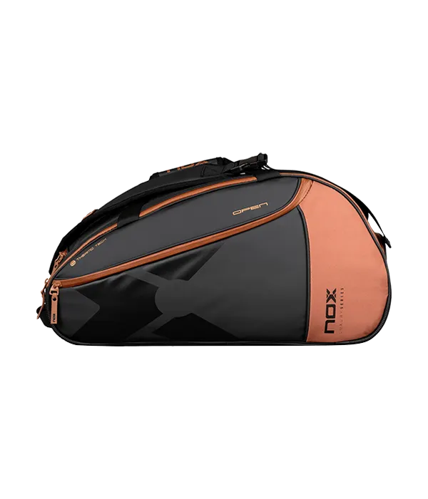 Padel Bag  NOX Luxury Open Series Negro/Marrón