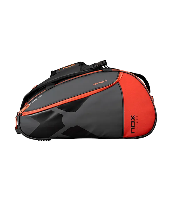 Padel Bag  NOX Luxury Open Series Negro/Rojo