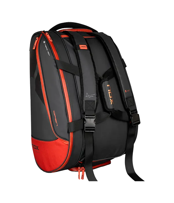 Padel Bag  NOX Luxury Open Series Negro/Rojo
