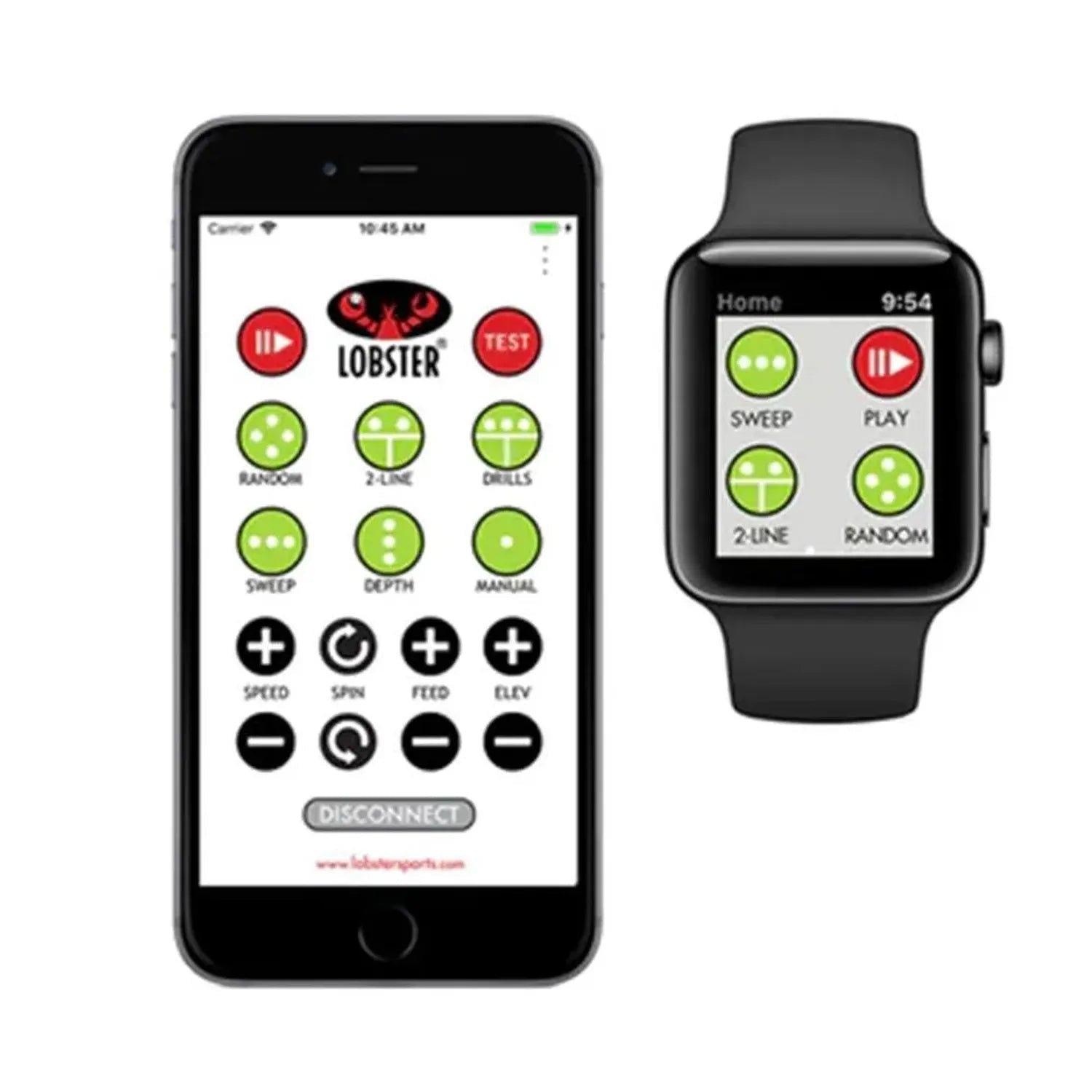 Phenom Two with 20 - Function Remote Control Ball MachineTienda Tennis