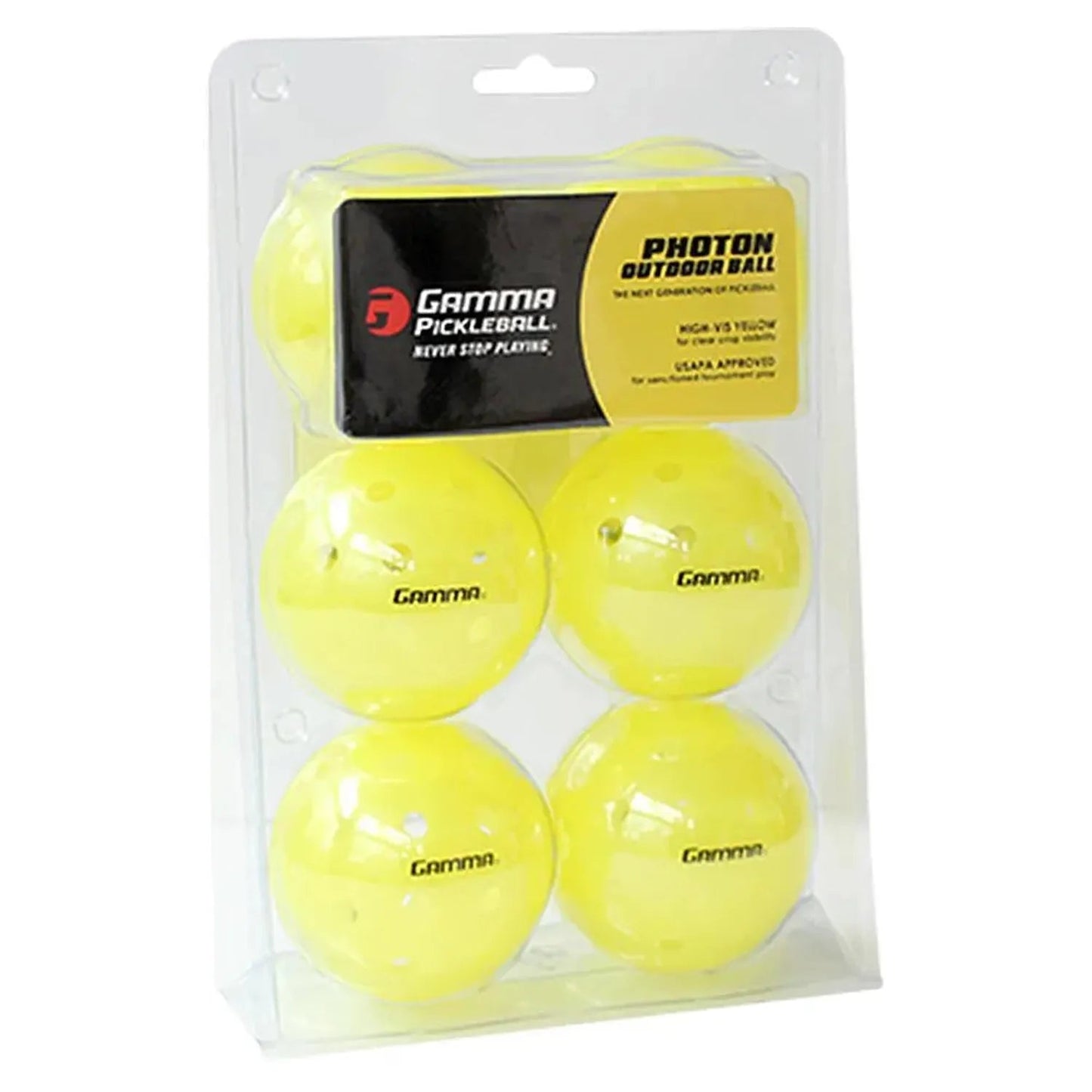 Photon Outdoor Pickleball Ball 6 PackTienda Tennis