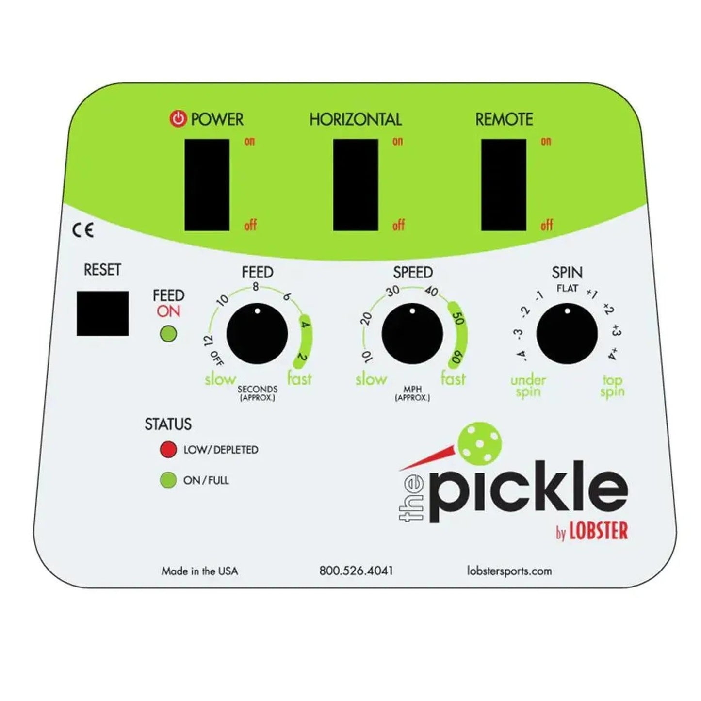 Pickle with 2 - Function Remote Control Pickleball MachineTienda Tennis