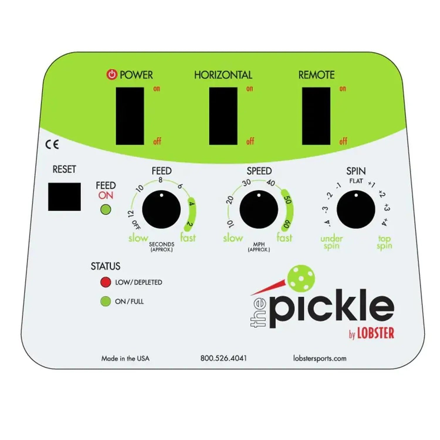 Pickle with 2 - Function Remote Control Pickleball MachineTienda Tennis