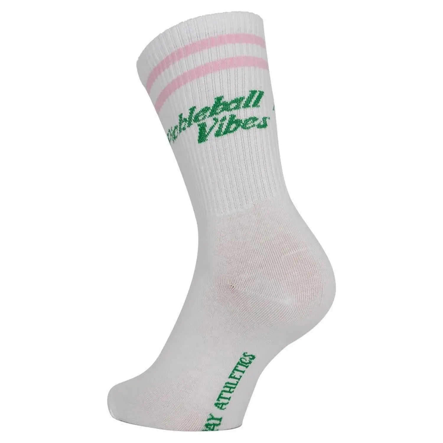 Pickleball Vibes Socks Pink and GreenTienda Tennis