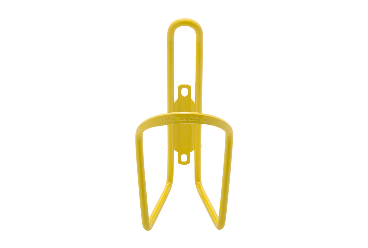 PLANET BIKE ALUMINUM WATER BOTTLE CAGE in yellow SKUs: 4016