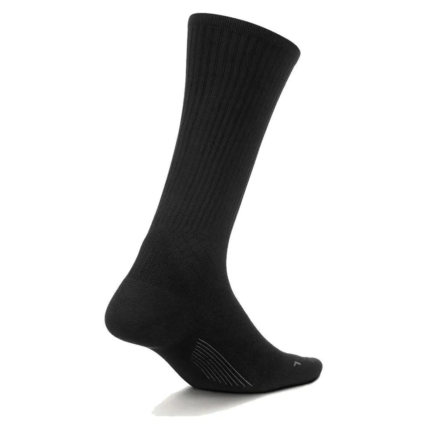 Plantar Fasciitis Relief Cushion Crew Socks BlackTienda Tennis