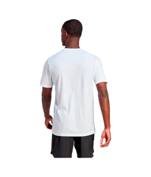 Camiseta Adidas Train Essentials Feelready Logo blanca