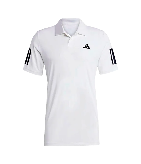 Polo Adidas Club 3STR White 2025