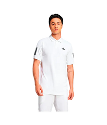 Polo Adidas Club 3STR White 2025