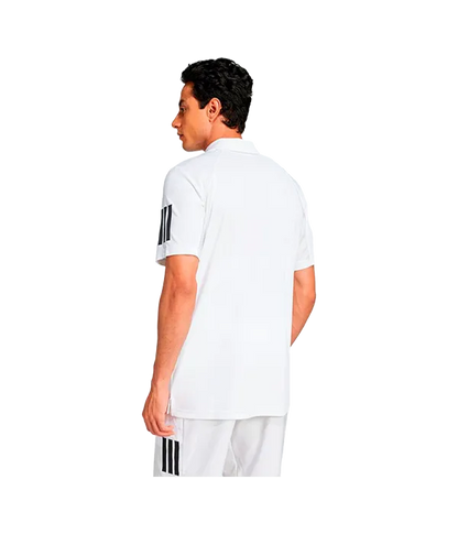 Polo Adidas Club 3STR White 2025