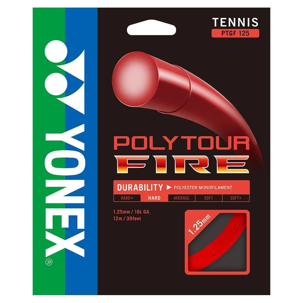 POLYTOUR FIRE Tennis String RedTienda Tennis
