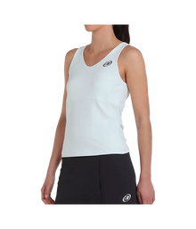 Camiseta Tirantes Bullpadel Porru Blanco