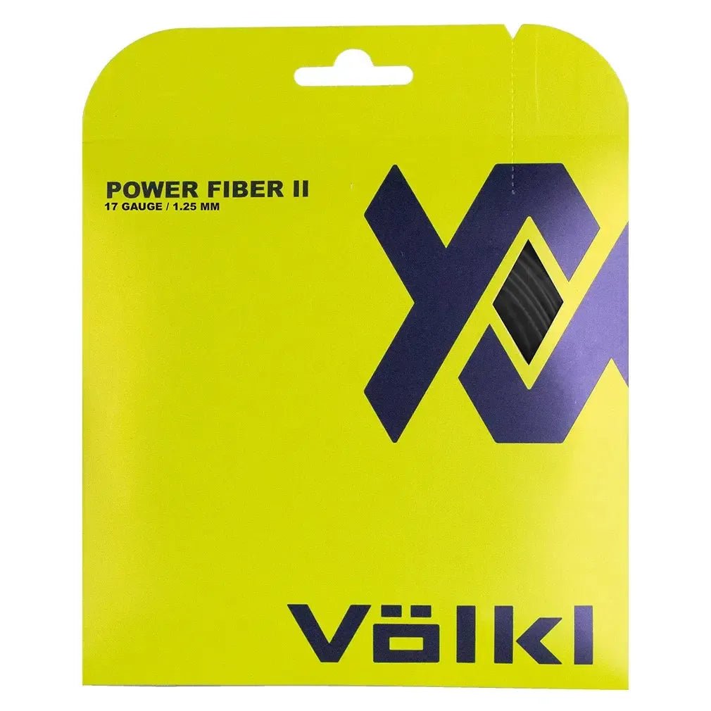 Power Fiber II 17G Black Tennis StringTienda Tennis