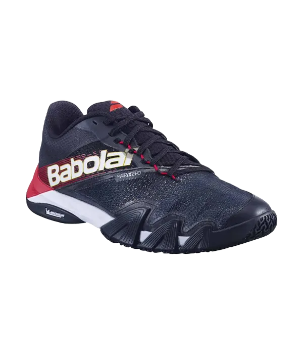 Padel Shoes Babolat Jet Premura 2 Black/Tomato Red 2025