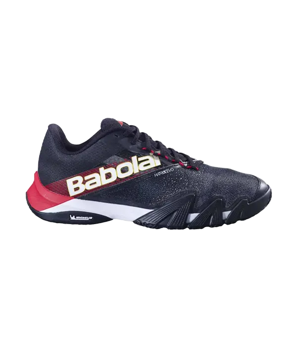 Padel Shoes Babolat Jet Premura 2 Black/Tomato Red 2025