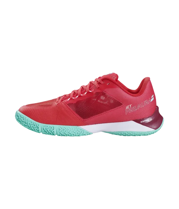 Padel Shoes Babolat Jet Premura Red/Electric Green Juan Lebrón