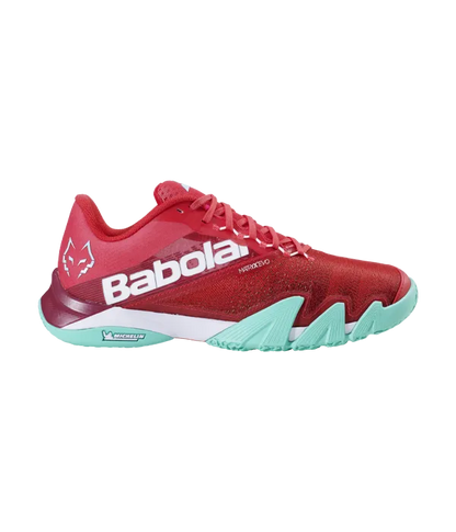 Padel Shoes Babolat Jet Premura Red/Electric Green Juan Lebrón