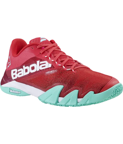 Padel Shoes Babolat Jet Premura Red/Electric Green Juan Lebrón