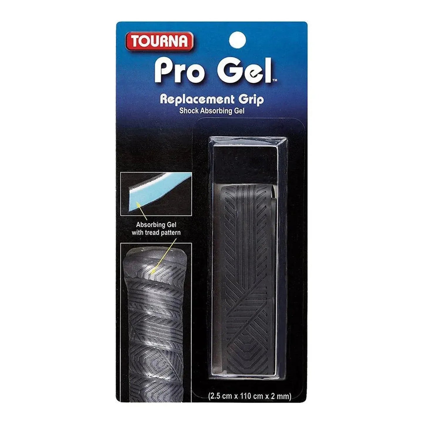 Pro Gel Replacement Tennis Grip BlackTienda Tennis
