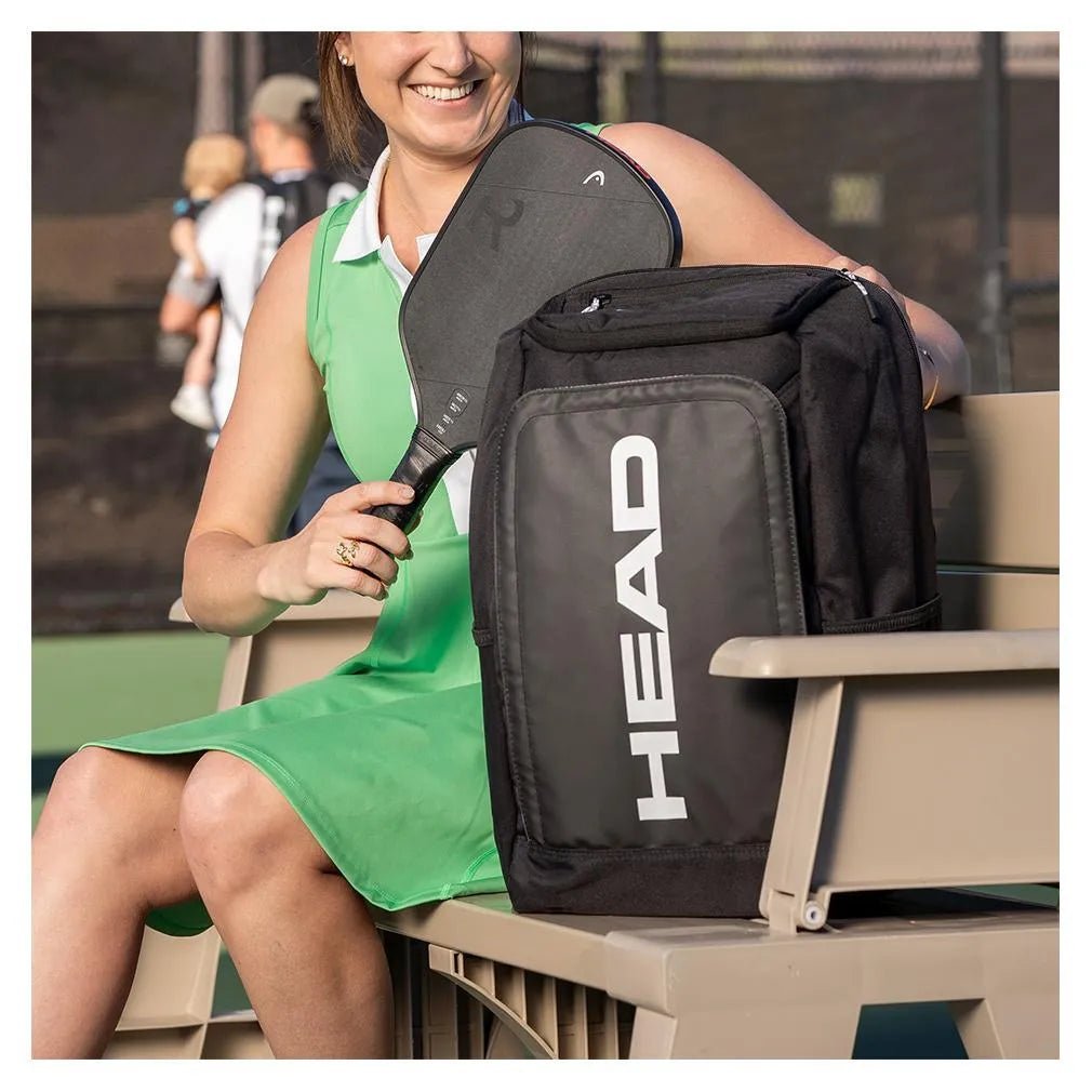 Pro Pickleball Backpack 26L Black and WhiteTienda Tennis