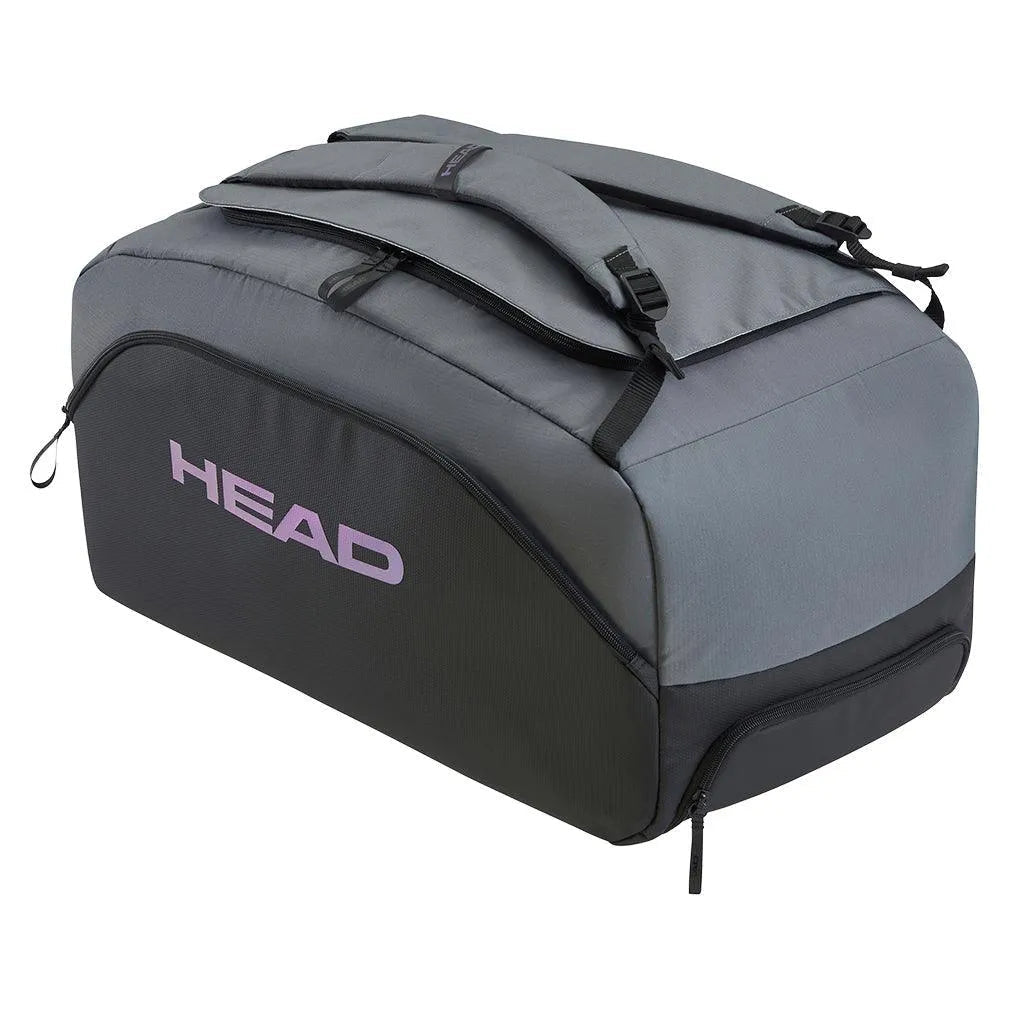 Pro X Tennis Duffle Sport Bag Black and Dark GreyTienda Tennis