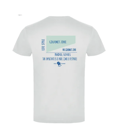 Pack Padel Team Gourmet: Camiseta Algodón Blanca + Toalla