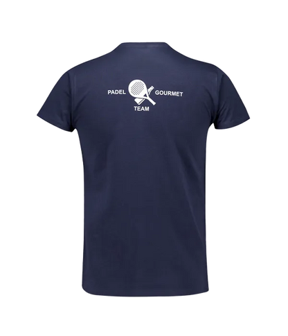 Pack Padel Team Gourmet: Camiseta Gourmet Azul Men + Toalla