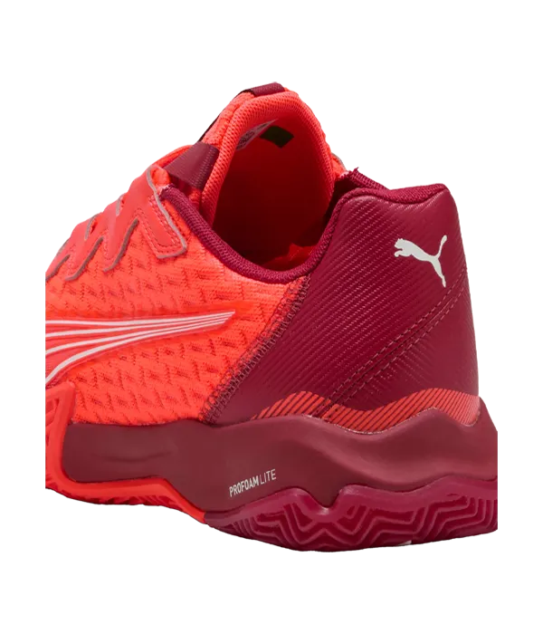 Padel Shoes Puma Nova Elite Red/Dark Crimson/White 2025