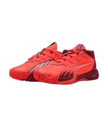 Padel Shoes Puma Nova Elite Red/Dark Crimson/White 2025