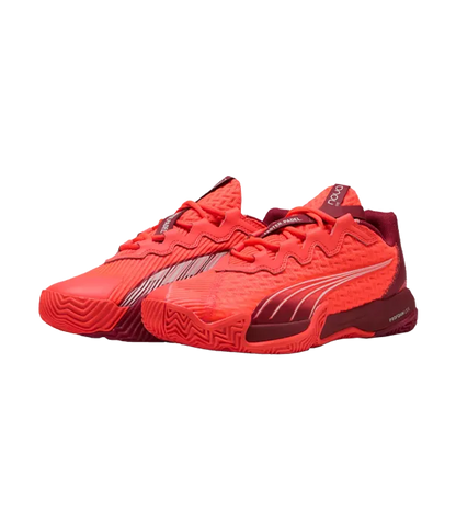 Padel Shoes Puma Nova Elite Red/Dark Crimson/White 2025