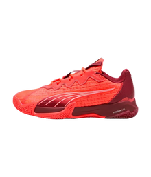 Padel Shoes Puma Nova Elite Red/Dark Crimson/White 2025