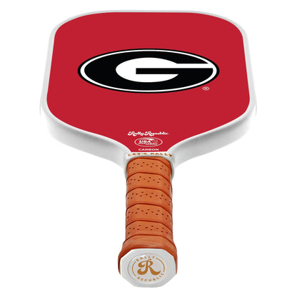 Rally Republic Pickleball Georgia Bulldogs Red Athletic Primary Mark Pickleball Paddle
