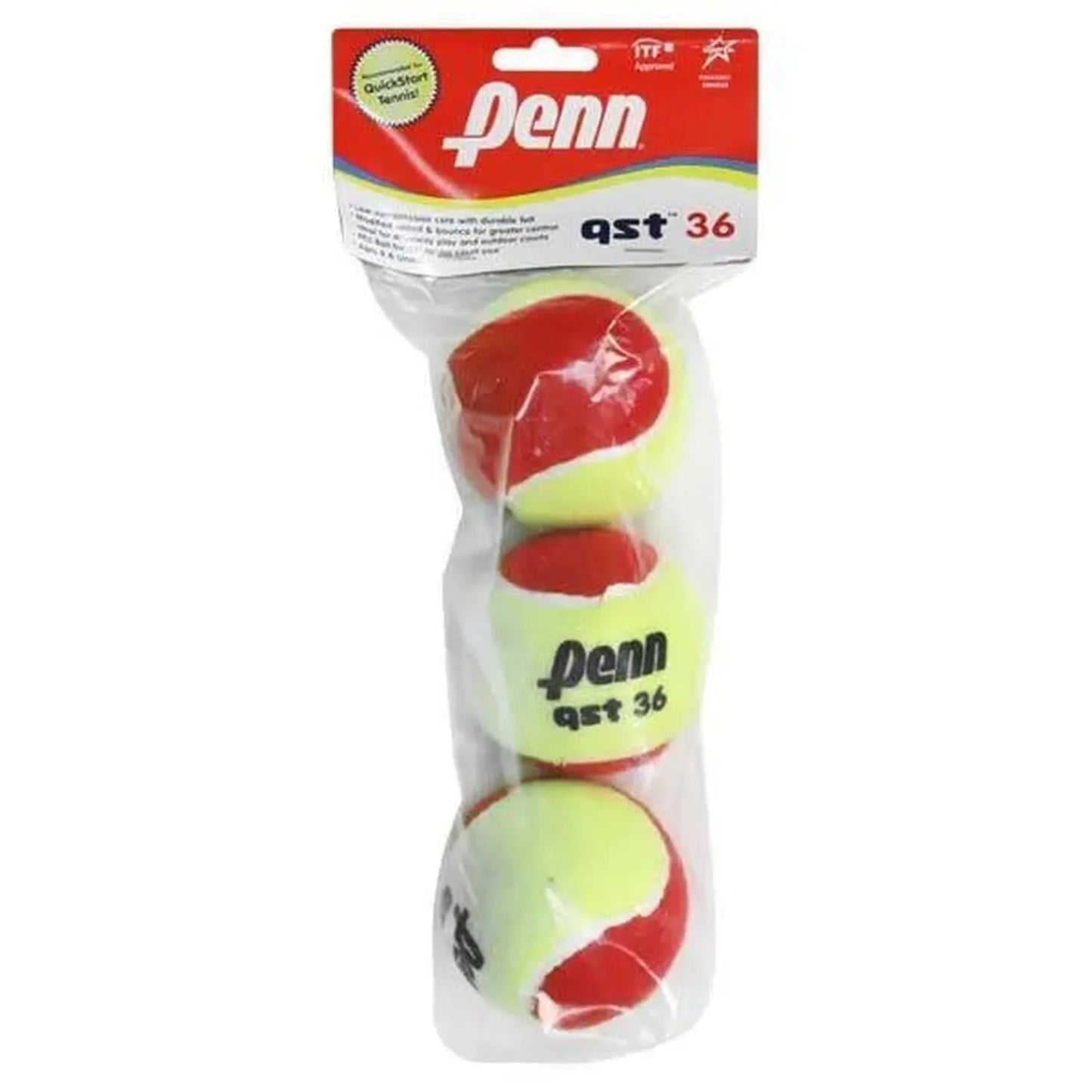 QST 36 Felt 3 Tennis BallsTienda Tennis