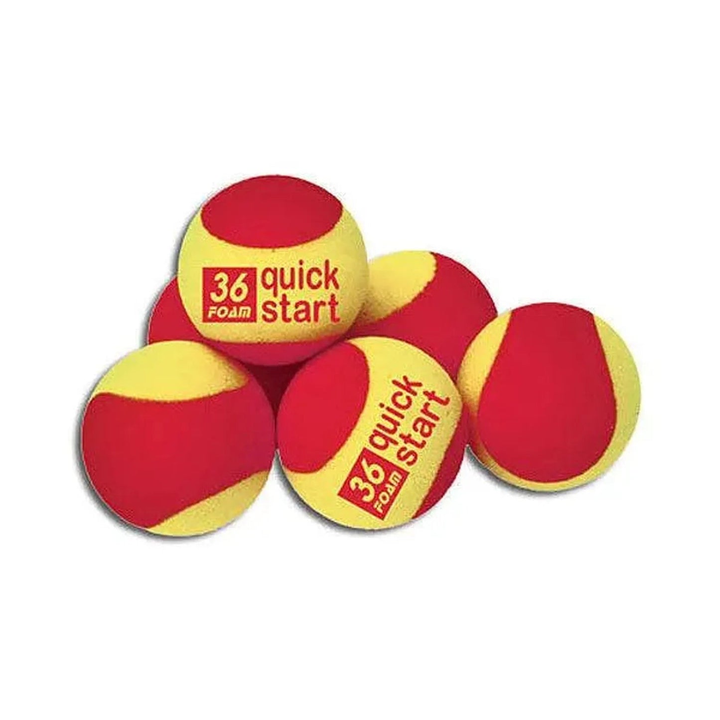 Quick Start 36 Set of 12 Foam Tennis BallsTienda Tennis